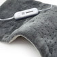 Dr Relief by SUNAID Full Back Heating Pad Fast Heating Wrap with Auto Shut Off for Back, Neck and Shoulder, Abdomen, Waist Pain Relief, Dry/Moist Option (12"x24", Gray)