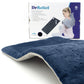 Dr Relief by SUNAID Full Back Heating Pad Fast Heating Wrap with Auto Shut Off for Back, Neck and Shoulder, Abdomen, Waist Pain Relief, Dry/Moist Option (12"x24", Navy)
