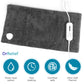 Dr Relief by SUNAID Full Back Heating Pad Fast Heating Wrap with Auto Shut Off for Back, Neck and Shoulder, Abdomen, Waist Pain Relief, Dry/Moist Option (12"x24", Gray)