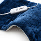 Dr Relief by SUNAID Full Back Heating Pad Fast Heating Wrap with Auto Shut Off for Back, Neck and Shoulder, Abdomen, Waist Pain Relief, Dry/Moist Option (12"x24", Navy)